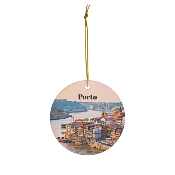 Porto Ornament  Christmas Ornament  Porto Gift  Christmas Gift  Porto Christmas  Porto  Porto Travel  Christmas Travel  Porto Souvenir - Image 2