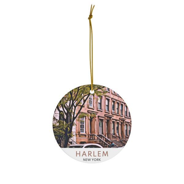 Harlem Ornament  Christmas Ornament  Harlem Gift  Christmas Gift  Harlem Christmas  Harlem  Harlem Travel  Christmas Travel  New York Travel - Image 2