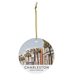 Charleston Ornament  Christmas Ornament  Charleston Gift  Christmas Gift  Charleston Christmas  Charleston  Charleston Travel  Chris - Image 2
