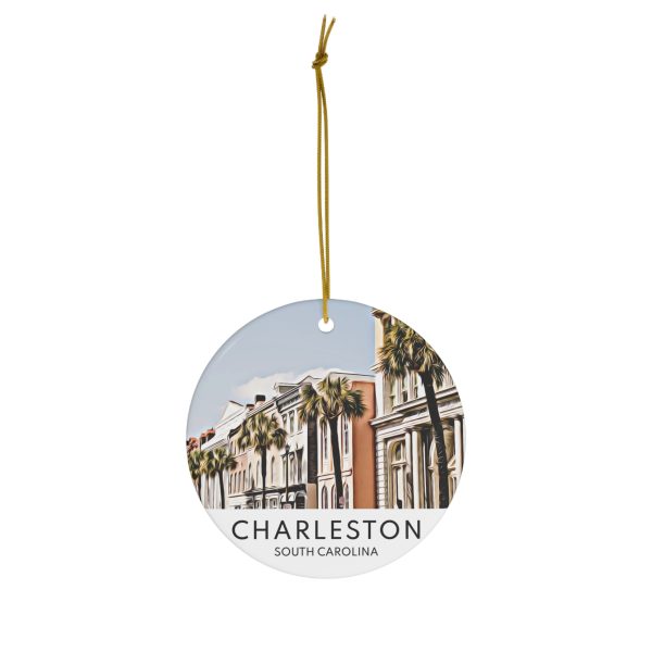 Charleston Ornament  Christmas Ornament  Charleston Gift  Christmas Gift  Charleston Christmas  Charleston  Charleston Travel  Chris - Image 2