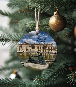 Palace of Versailles Christmas Ornament  Christmas Gift  Palace of Versailles Gift  Palace of Versailles Travel  Christmas Decor - Image 2