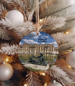 Palace of Versailles Christmas Ornament  Christmas Gift  Palace of Versailles Gift  Palace of Versailles Travel  Christmas Decor - Image 3