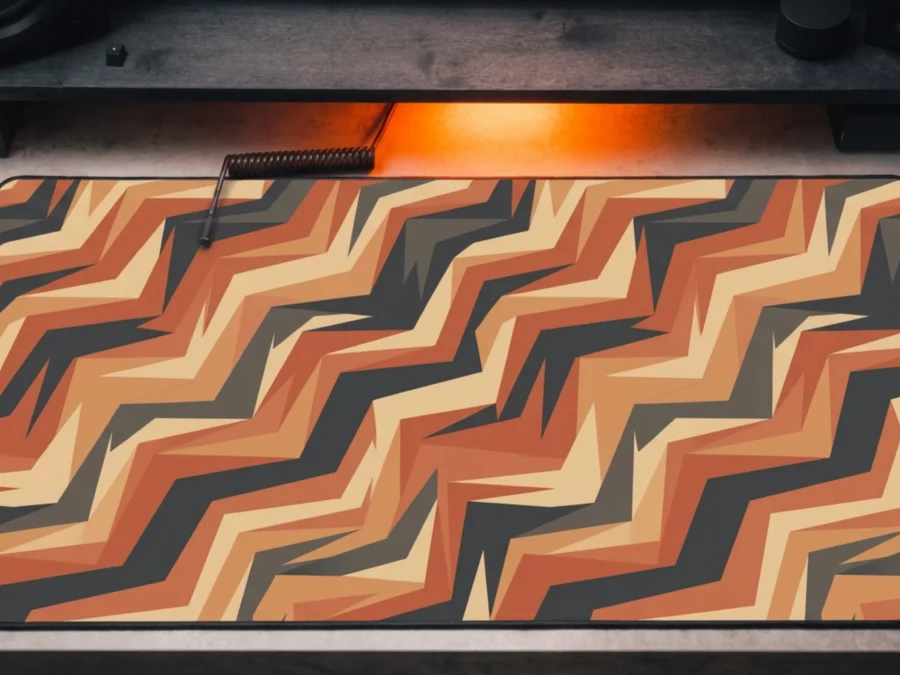 CLAY BOLT — Abstract Desk Mat