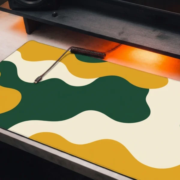 BLOOM CUT — Abstract Desk Mat